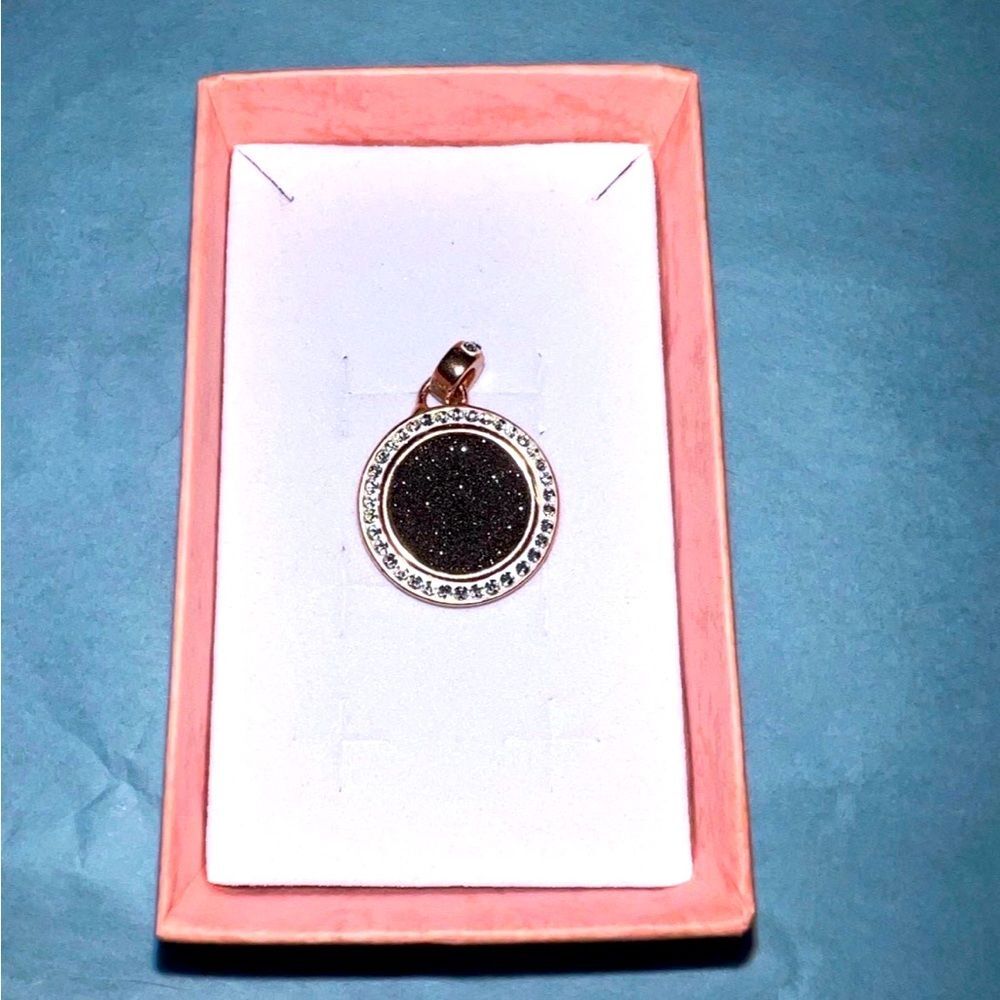 Sterling silver (Rose Gold) Plated pendant for necklace 925 CI
